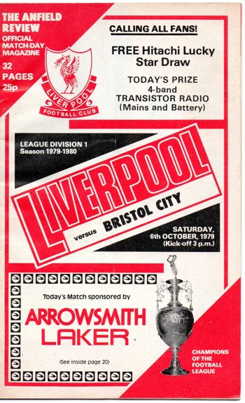Match programme